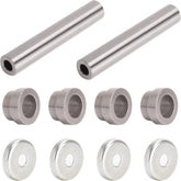 Golf Cart Steering Knuckle Outer Cover and Spindle Tube Spacer Kit